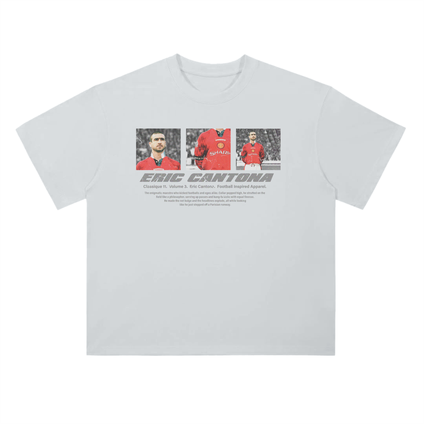 Cantona T-Shirt Front