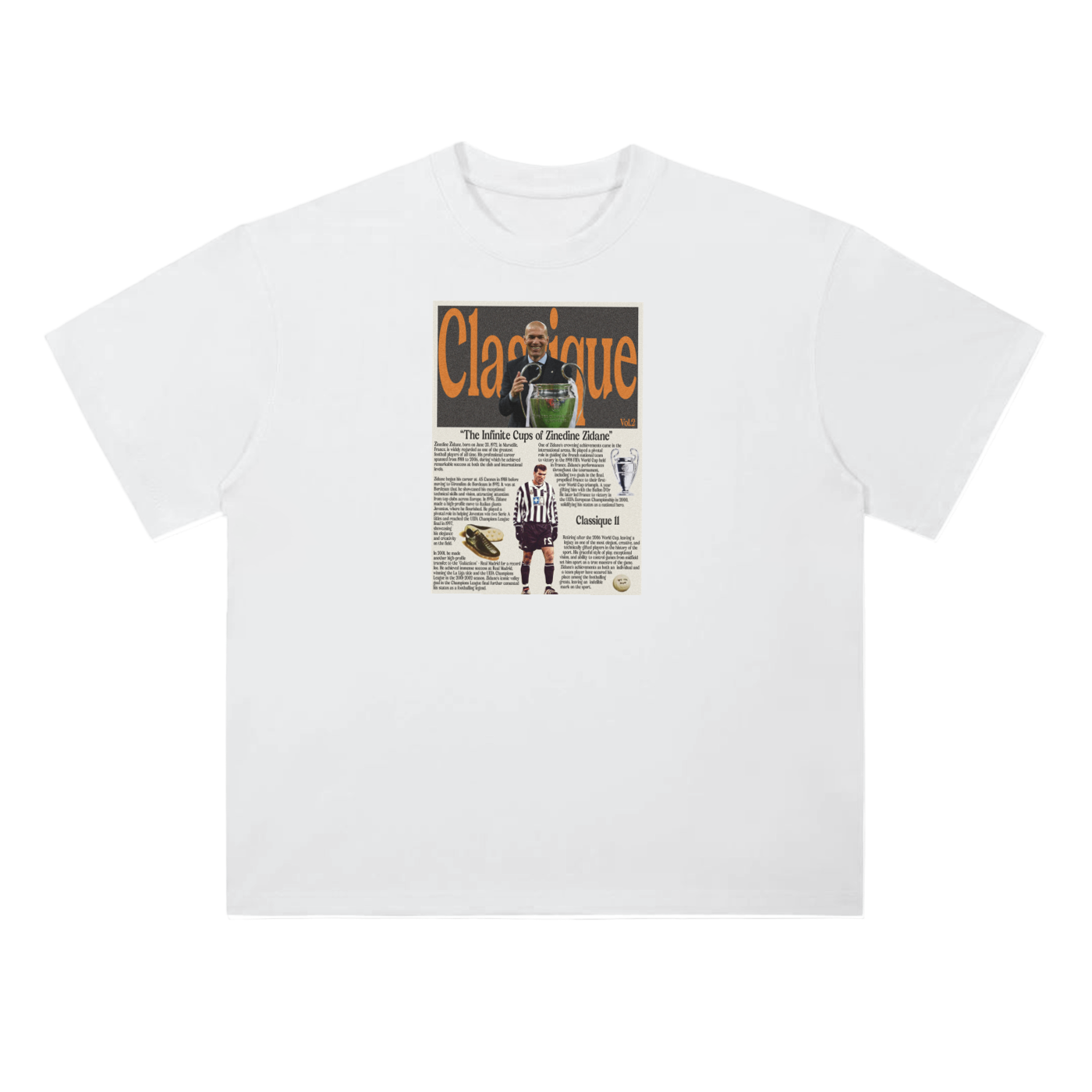 Zidane T-Shirt Front